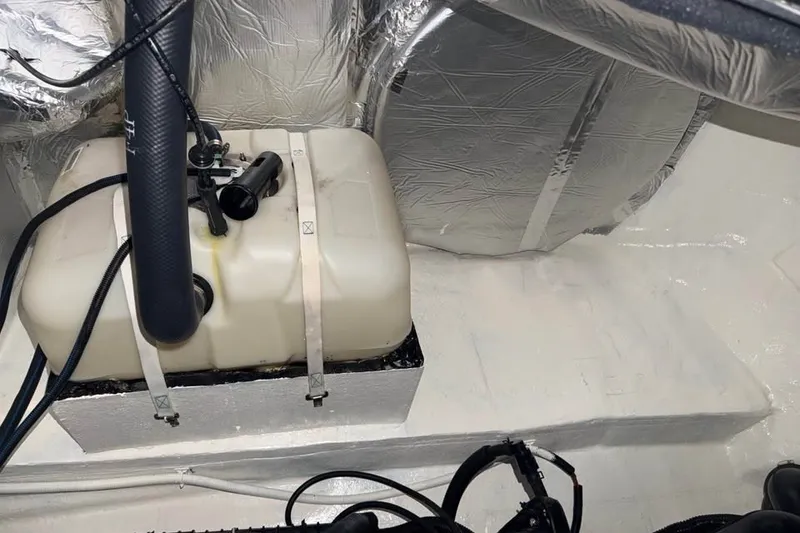 Slide: The Image of Engine compartment of 2026 Watersports Car JetCar with fuel tank and hoses. - 14