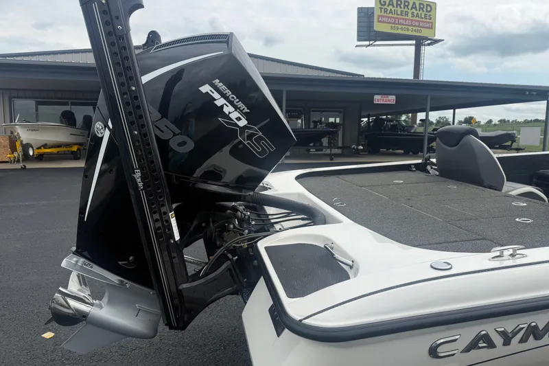 Slide: The Image of 2020 Caymas CX 20 PRO boat with Mercury Pro XS 250 engine at dealership. - 5