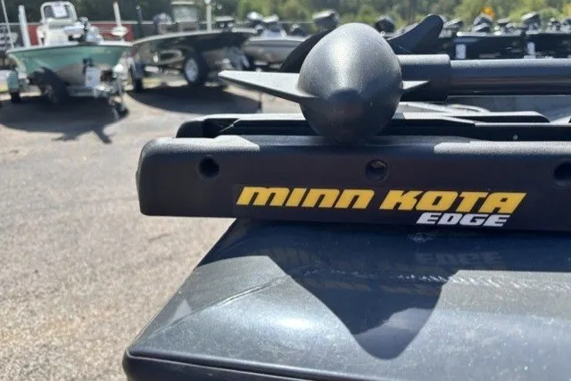 Slide: The Image of Minn Kota Edge trolling motor on 2019 Tracker Pro Team 175 TF boat. - 13