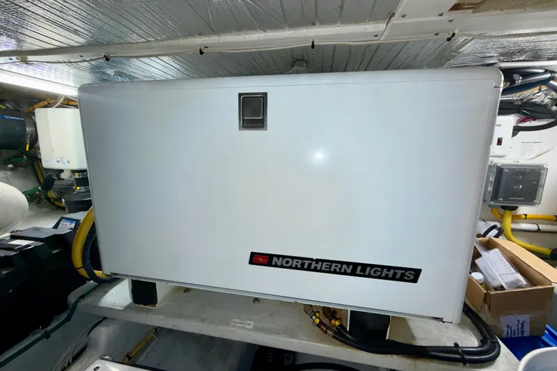 Slide: The Image of Northern Lights generator in 2016 Nordic Tug 44 engine room. - 96