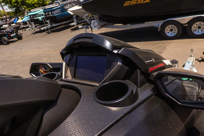 Slide: The Image of 2026 Yamaha WaveRunner FX SVHO dashboard with digital display and controls. - 13