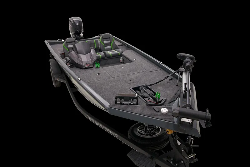 Slide: The Image of Manufacturer Provided Image: Manufacturer Provided Image: 2025 Ranger RT178 fishing boat with sleek design and modern features on black background. - 14