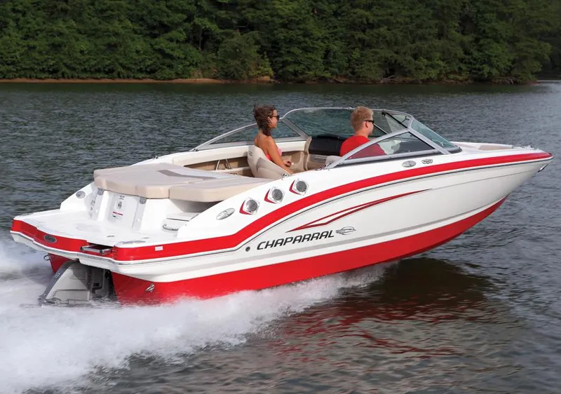 The Image of Manufacturer Provided Image: 2012 Chaparral 196 SSi boat cruising on a lake. - 22