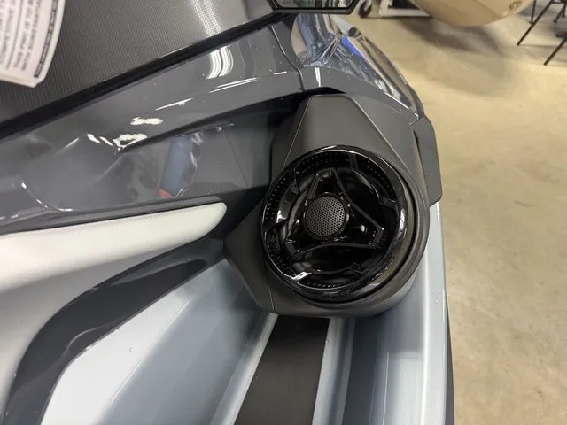 Slide: The Image of Close-up of a speaker on a Sea-Doo RXT-X jet ski. - 17
