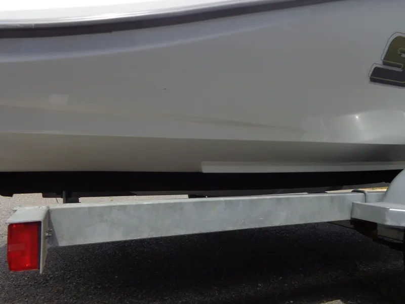 Slide: The Image of A 2008 Sea-Doo Sport Boats 180 Challenger on a trailer. - 47