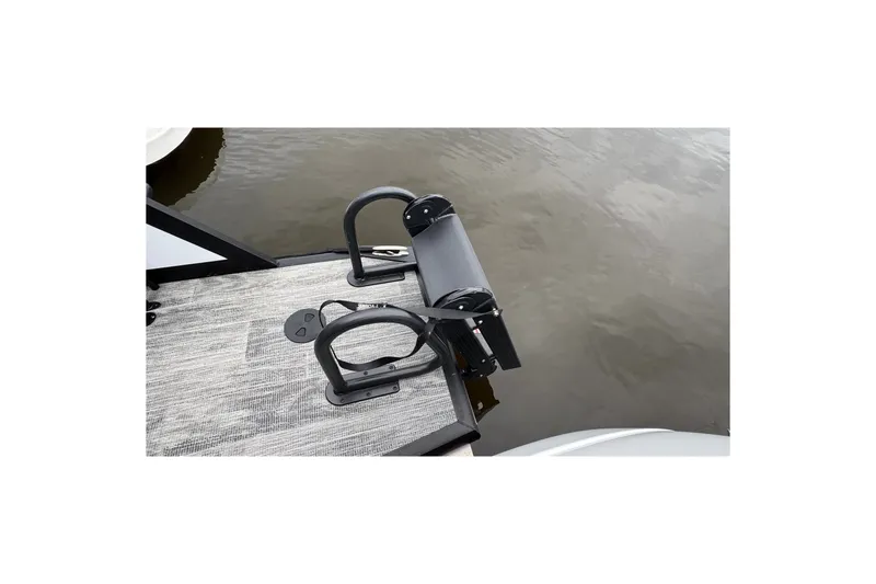 Slide: The Image of Rear deck of 2026 Viaggio Diamante S 26 boat with water view. - 24