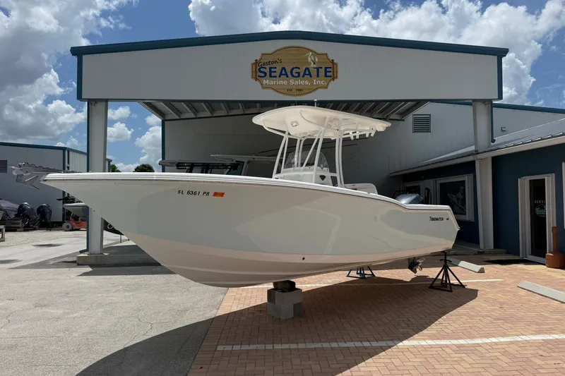 The Image of 2013 Tidewater 230 CC Adventure boat displayed at Seagate Marine Sales. - 1