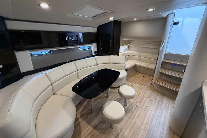 Slide: The Image of Luxurious interior of a 2016 Formula 40 Performance Cruiser with elegant seating and modern design. - 18