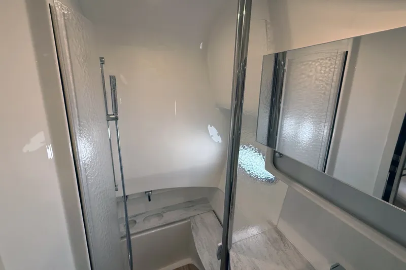 Slide: The Image of Modern bathroom interior of 2016 Formula 40 Performance Cruiser yacht. - 31