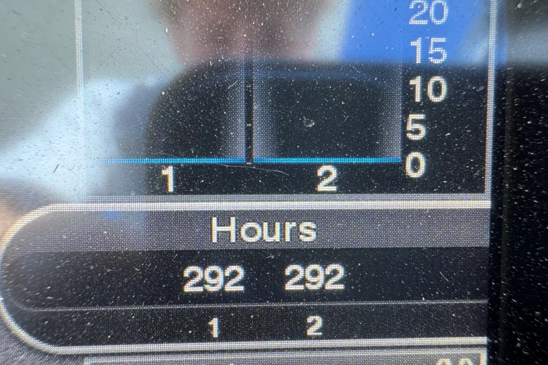Slide: The Image of Cobalt 30SC 2018 dashboard showing 292 hours of operation. - 23