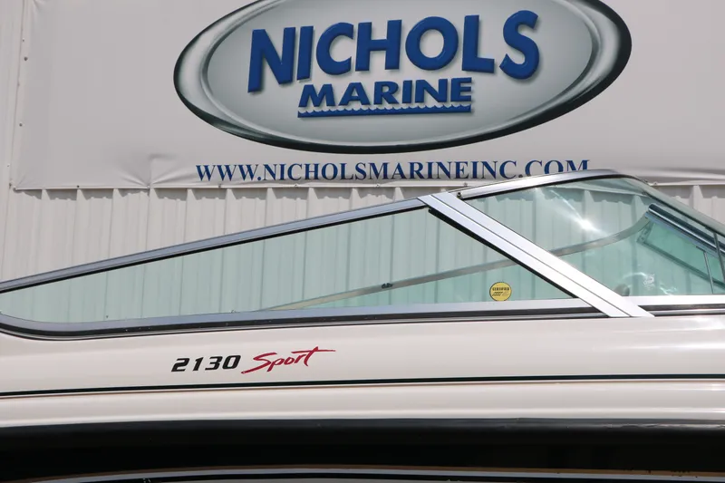 Slide: The Image of 1997 Chaparral 2130 SS boat at Nichols Marine dealership. - 18