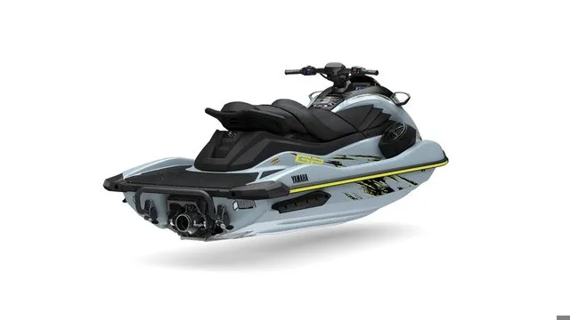 Slide: The Image of A modern 2027 Yamaha WaveRunner GP SVHO with sleek design. - 3