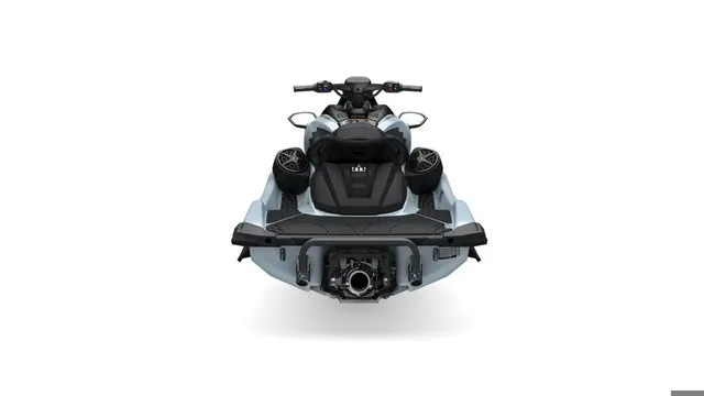Slide: The Image of A modern 2027 Yamaha WaveRunner GP SVHO, in a light color, featuring a sporty design and powerful engine. - 4