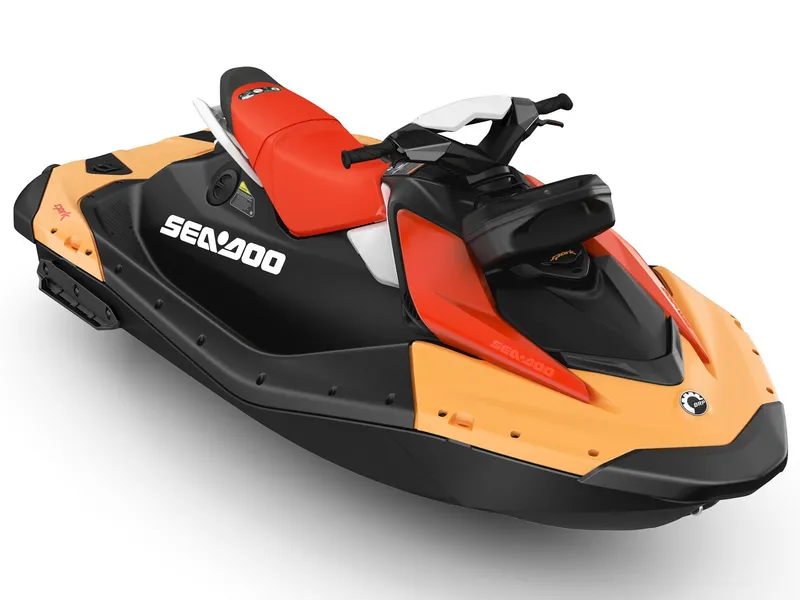 Slide: The Image of Sea-Doo Spark for 2, 90 hp, with iBR and Audio option, model year 2026. - 2