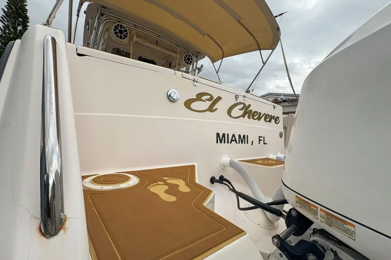 Slide: The Image of 2006 Grady-White Express 330 boat named "El Chevere" docked in Miami, FL. - 44