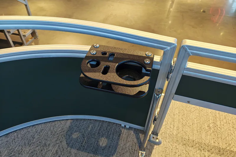 Slide: The Image of 2027 Sun Tracker Bass Buggy 16 XL Select boat cup holder detail. - 41