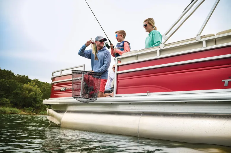 Slide: The Image of Sun Tracker Fishin' Barge 22 XP3 2027 - 87