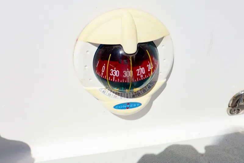 Slide: The Image of Compass on 2023 J Boats J/99 sailboat, displaying directional degrees. - 36