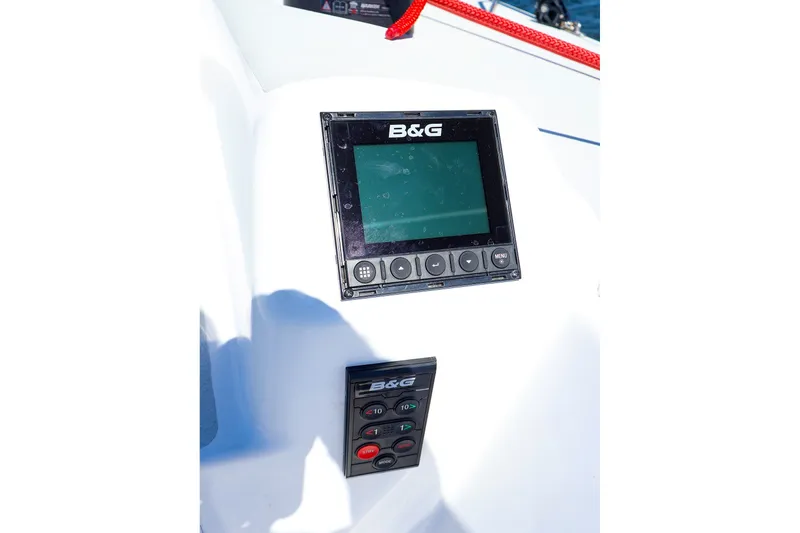 Slide: The Image of B&G navigation display on 2023 J Boats J/99 yacht cockpit. - 32