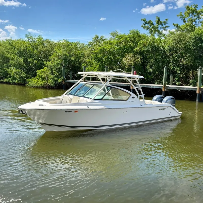 The Image of 2022 Pursuit DC 266 for Sale! One Owner Dual Console! - 0