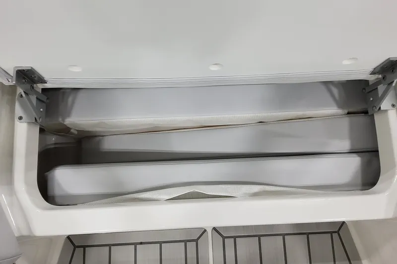 Slide: The Image of Storage compartment in 2027 Formula 400 Super Sport Crossover boat. - 11