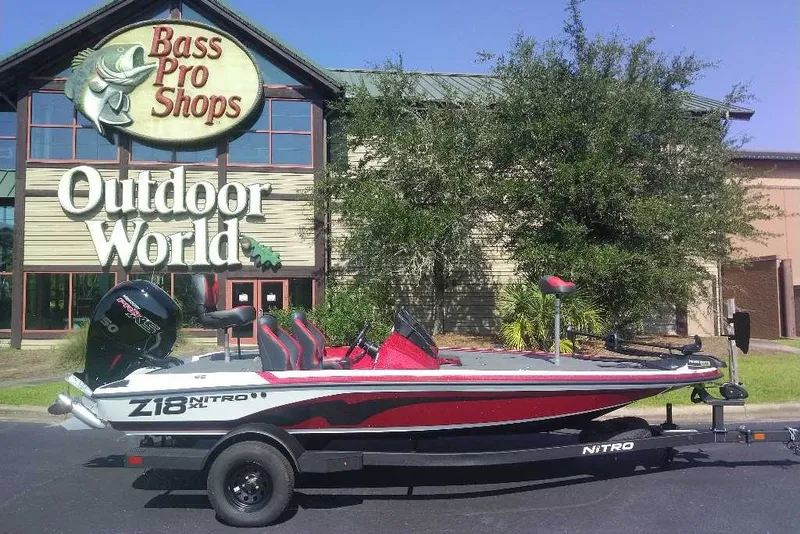 The Image of 2027 Nitro Z18 XL boat at Bass Pro Shops Outdoor World. - 0