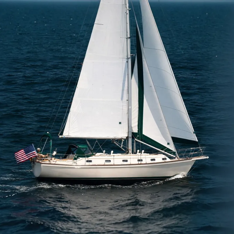 The Image of 1995 Island Packet 40’ “DREAM CATCHER” Offered by Northstar Yacht Sales - Please Contact: Chris Carney, CPYB at 401-633-2070 - 0