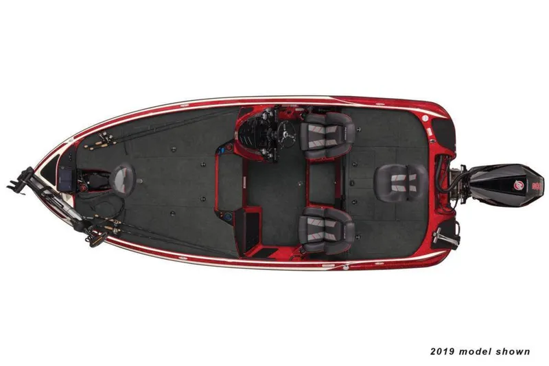 Slide: The Image of Luftaufnahme eines Nitro Z19 Pro Bootes mit zwei Sitzen, einem Motor und einem geräumigen Deck. - 16
