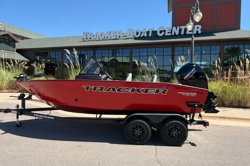 The Image of 2027 Tracker Pro Guide V-175 WT boat displayed at Tracker Boat Center. - 0