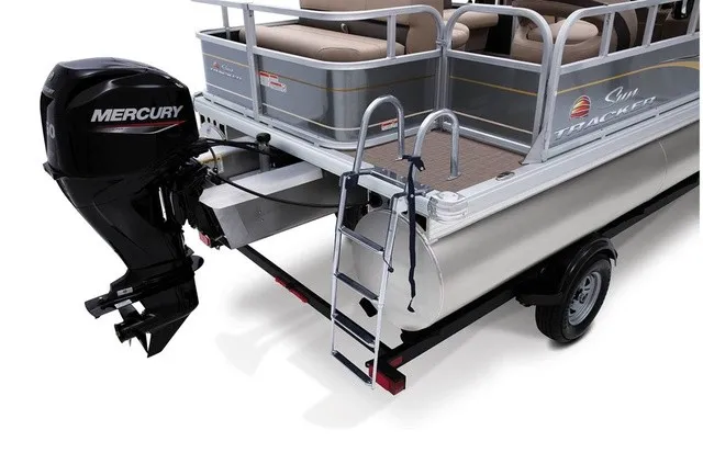 Slide: The Image of Sun Tracker Party Barge 18 DLX 2023 - 33