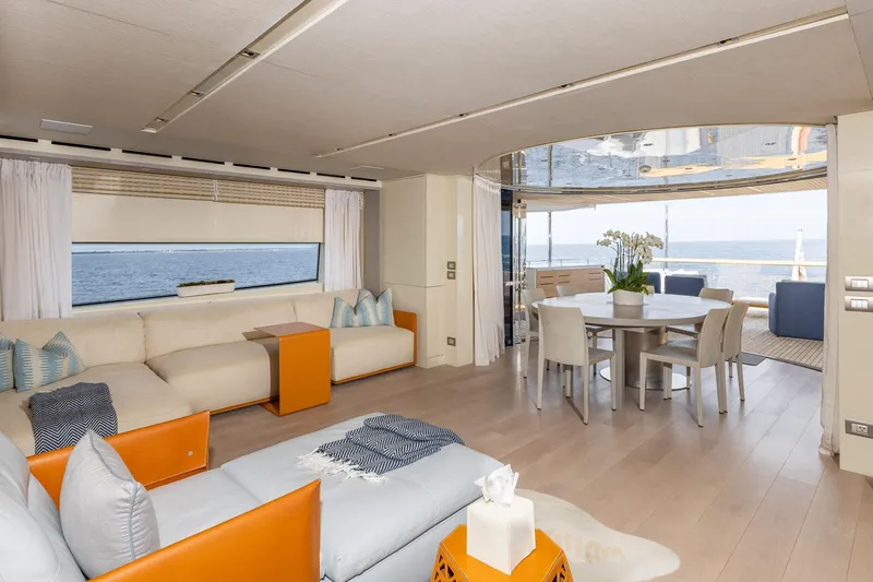 Slide: The Image of Intérieur luxueux du yacht Sanlorenzo SD112, année 2019. - 16