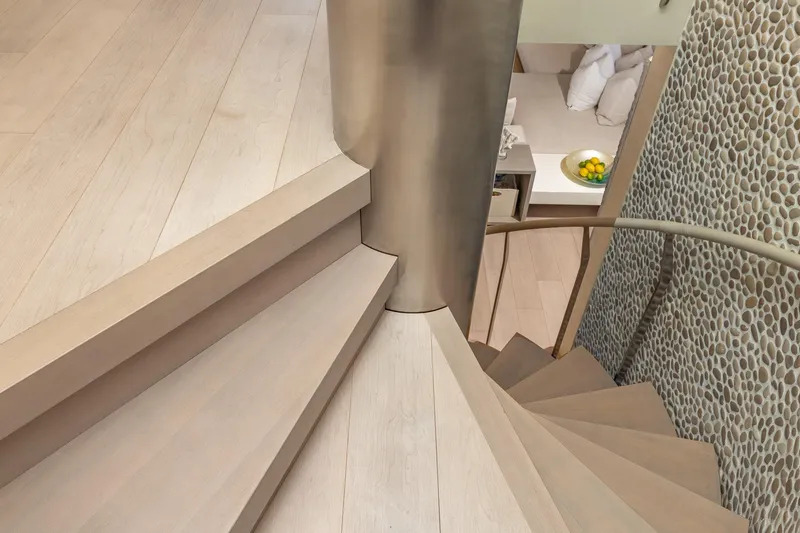 Slide: The Image of Sanlorenzo SD112 Yacht Wendeltreppe, modernes Design, 2019. - 22
