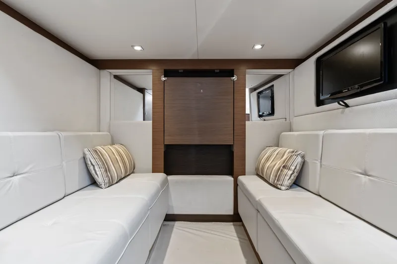 Slide: The Image of Mid-Cabin Converts from seating, to Workstation, To Sleeping Area. - 21