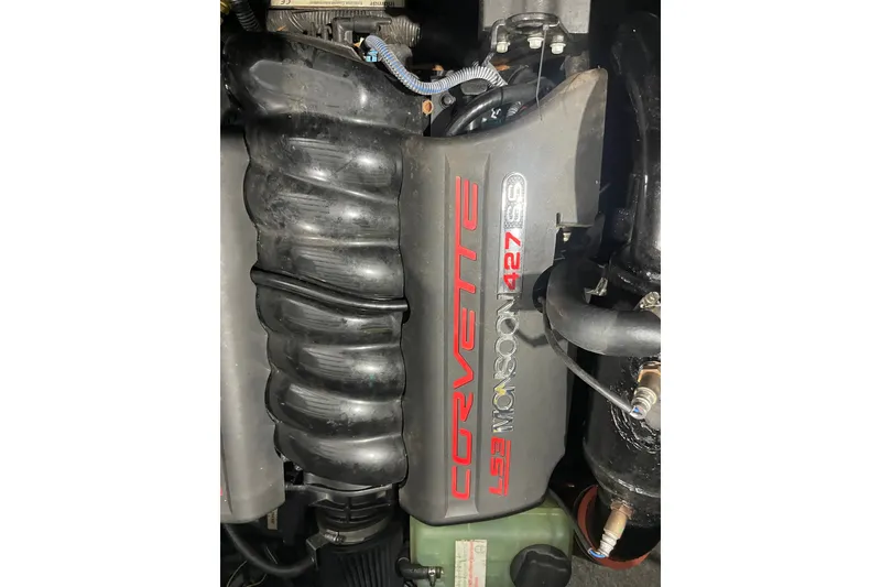 Slide: The Image of 2015 Malibu Wakesetter 24 MXZ engine featuring Corvette LS3 Monsoon 427 SS. - 24