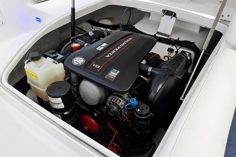 Slide: The Image of Volvo Penta V8 engine in 2013 Chaparral 287 SSX boat. - 31