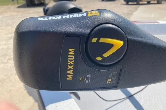 Slide: The Image of Minn Kota Maxxum trolling motor on 2026 Xpress H20 Crappie boat. - 19