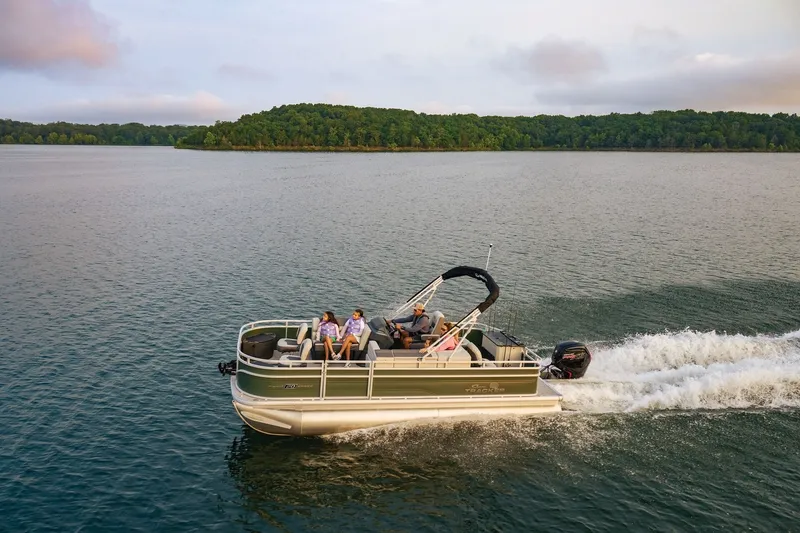 Slide: The Image of Sun Tracker Fishin' Barge 20 DLX 2027 - 63