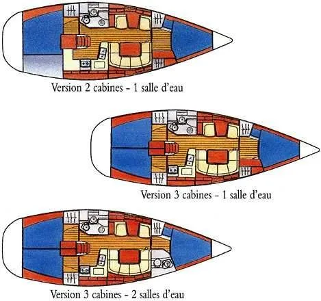 Slide: The Image of Jeanneau Sun Odyssey 40.3 2000 - 26