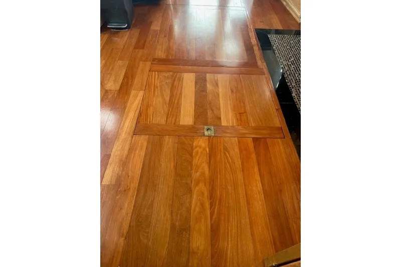 Slide: The Image of Wooden floor with hatch on 1979 SUNYONG PS Trawler boat. - 20