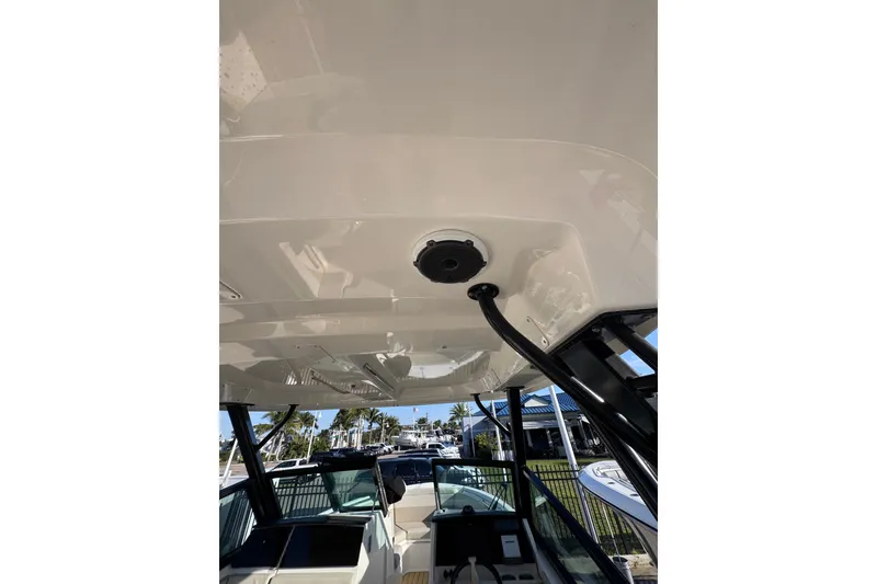 Slide: The Image of 2022 Boston Whaler 280 Vantage boat interior with sleek design and modern features. - 39