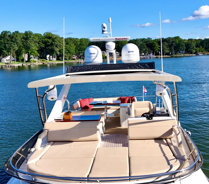 Slide: The Image of FlyBridge SunPad Forward - 16