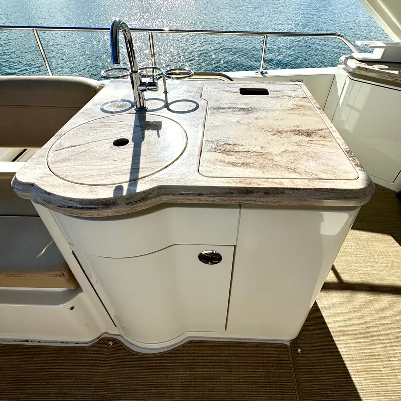 Slide: The Image of FlyBridge WetBar Covered - 29
