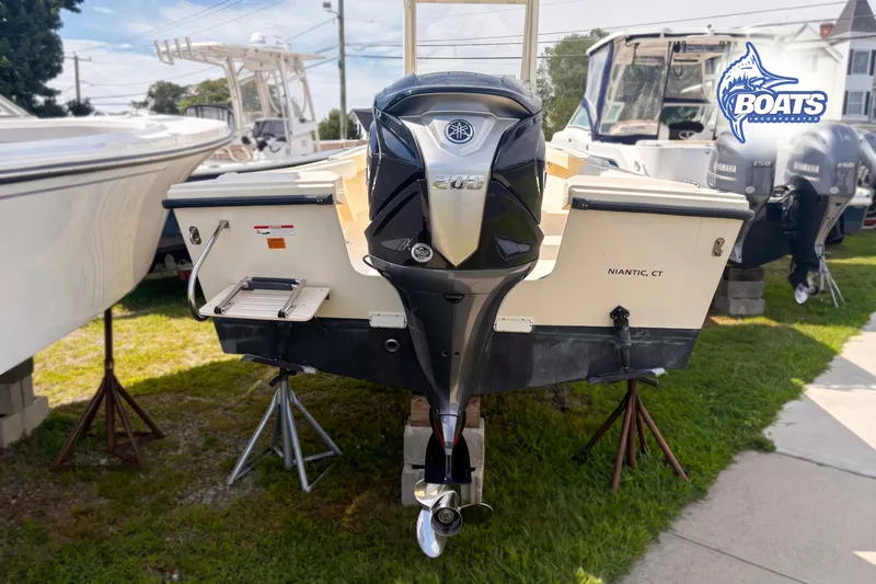 Slide: The Image of 2013 Parker 2300 Special Edition boat with Yamaha outboard motor in Niantic, CT. - 10
