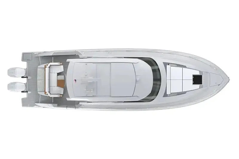 Slide: The Image of Luchtfoto van Tiara Yachts 43 LE 2026, luxe ontwerp. - 17