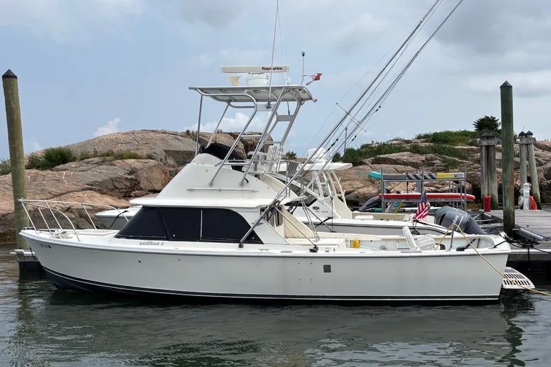 Slide: The Image of Bertram 31 Flybridge Cruiser 1974 - 1