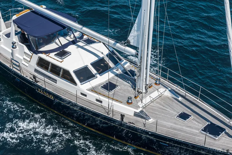 Slide: The Image of Philbrook's 69' Custom PH Sailing Sloop 1999 - 80