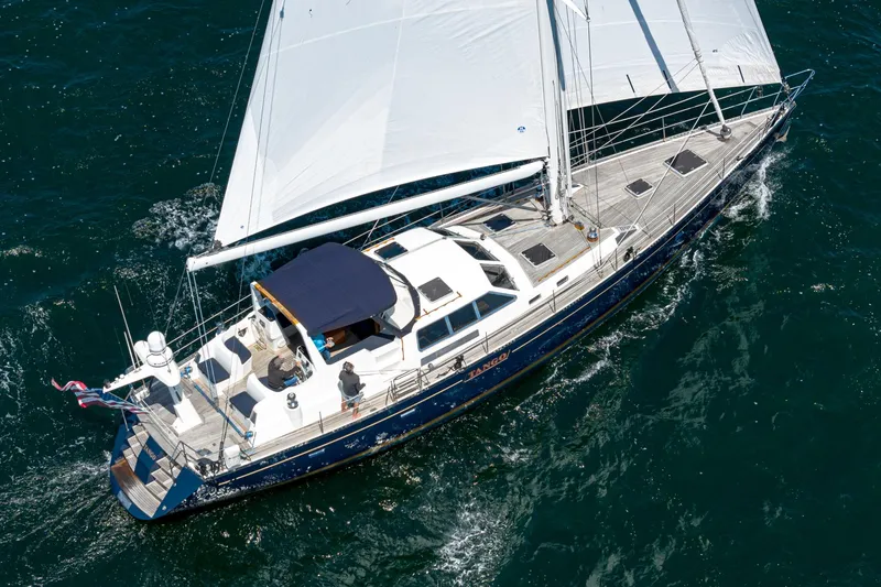 Slide: The Image of Philbrook's 69' Custom PH Sailing Sloop 1999 - 72