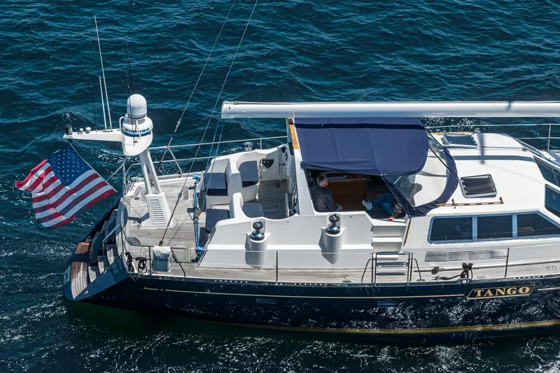 Slide: The Image of Philbrook's 69' Custom PH Sailing Sloop 1999 - 83