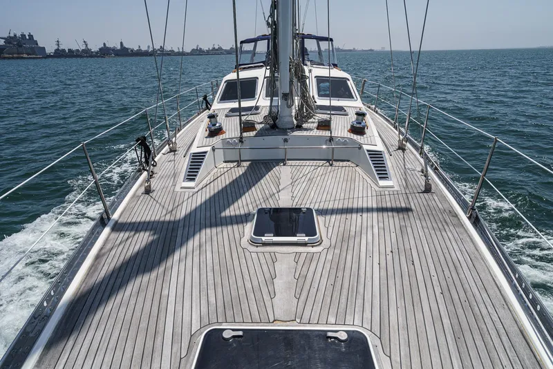 Slide: The Image of Philbrook's 69' Custom PH Sailing Sloop 1999 - 81