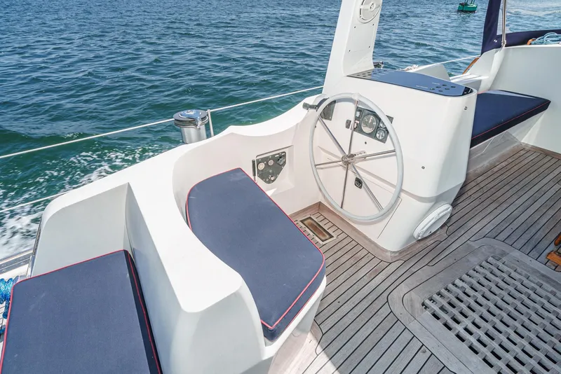 Slide: The Image of Philbrook's 69' Custom PH Sailing Sloop 1999 - 90